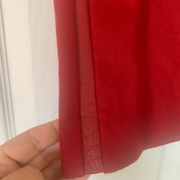 MaxMara, Red wool pencil line skirt - Picture 4 of 5